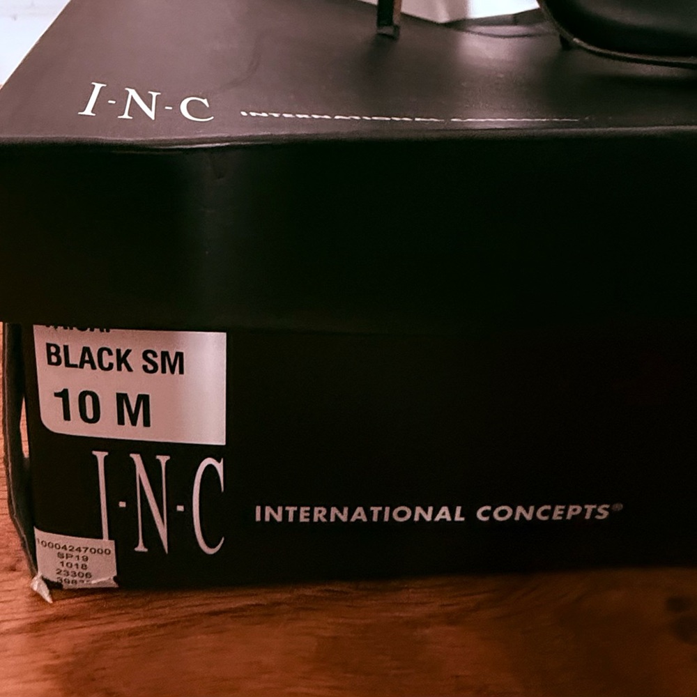 INC International Concepts Women's Black Heeled Boots